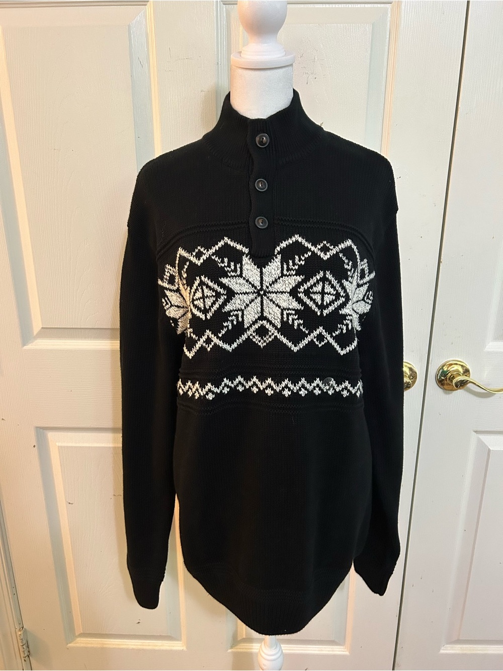 NWT Chaps men’s Fair Isle sweater, Medium